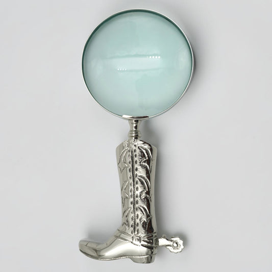 Horse Boot Spirs Magnifying Glass