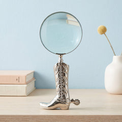 Horse Boot Spirs Magnifying Glass