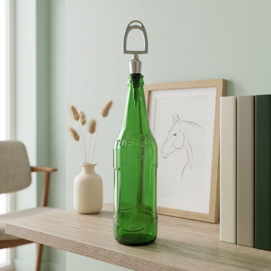 Horse Stirrup Bottle Stopper