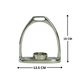 Horse Stirrup Candle T Light 6"