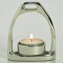 Horse Stirrup Candle T Light 4"
