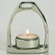 Horse Stirrup Candle T Light 4"