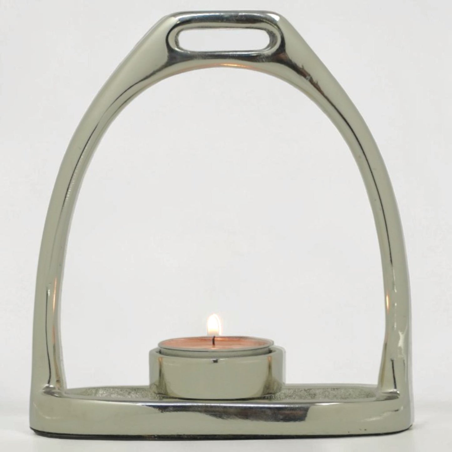 Horse Stirrup Candle T Light 6"