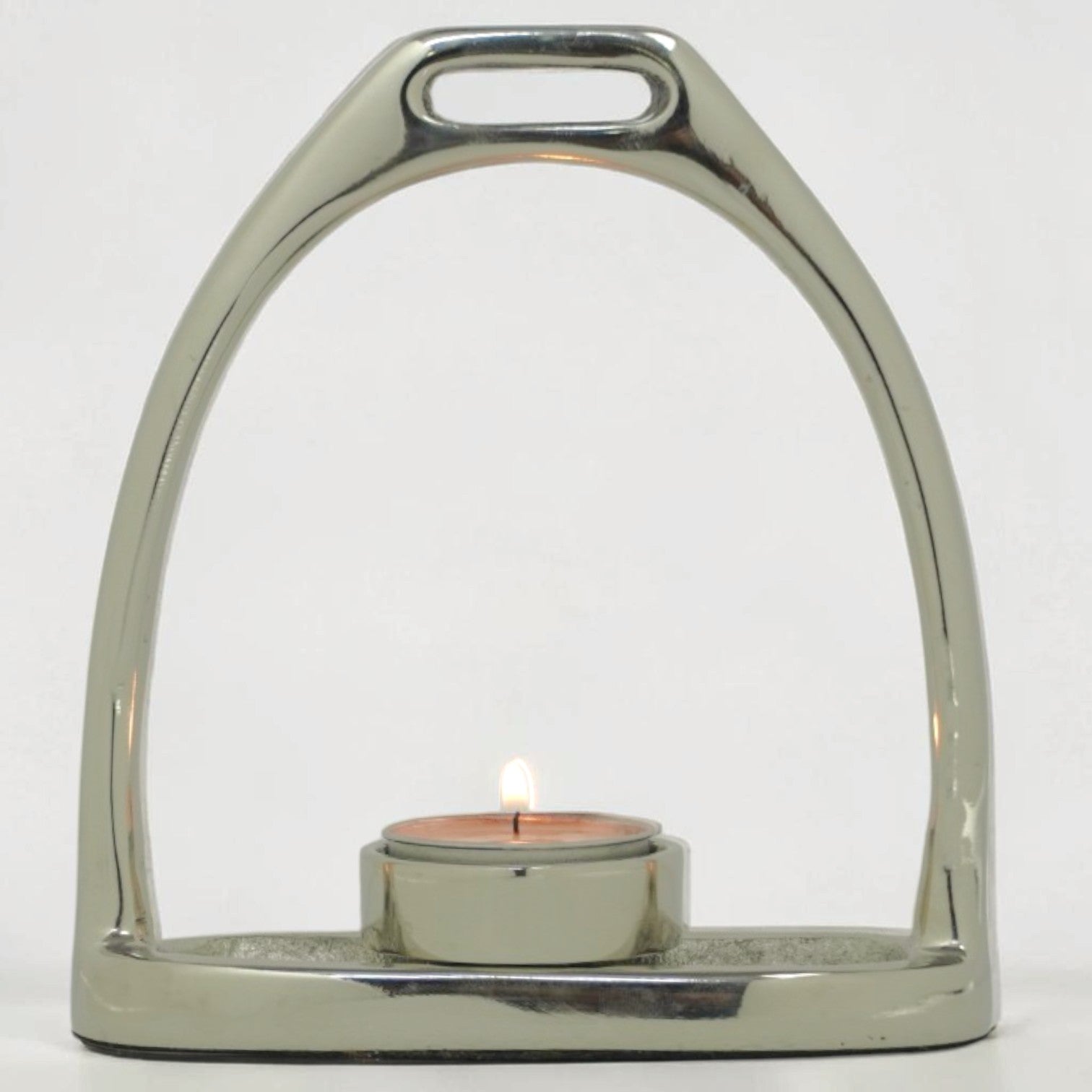 Horse Stirrup Candle T Light 6"
