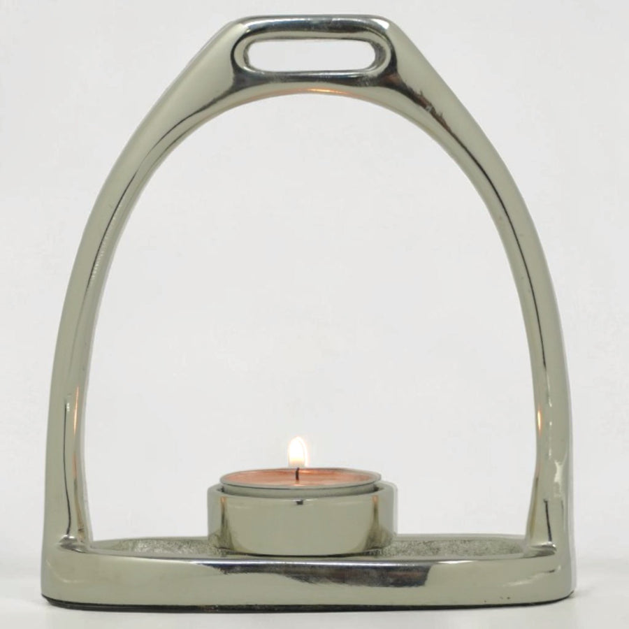 Horse Stirrup Candle T Light 6"