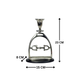 Horse Stirrup Bit Candle Stand 9"