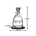 Horse Stirrup Bit Candle Stand 6"