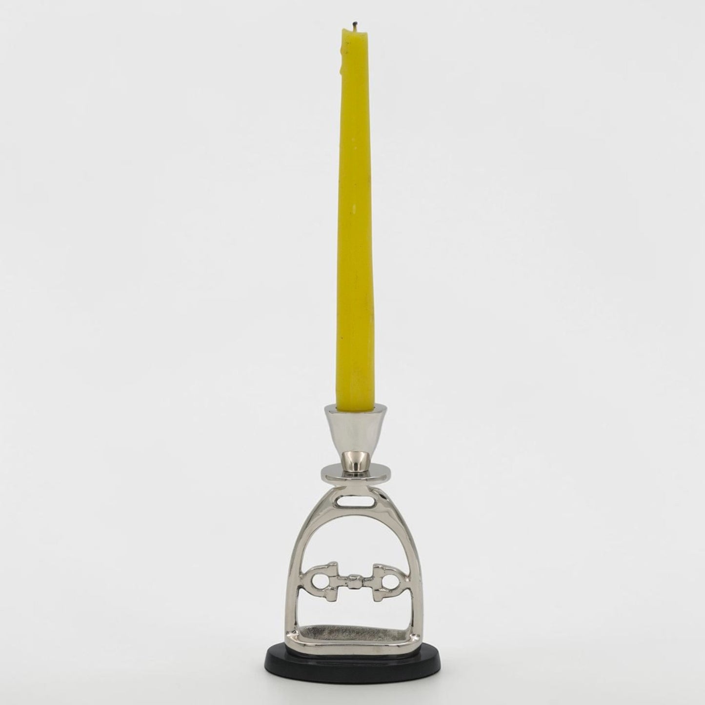 Horse Stirrup Bit Candle Stand 6"