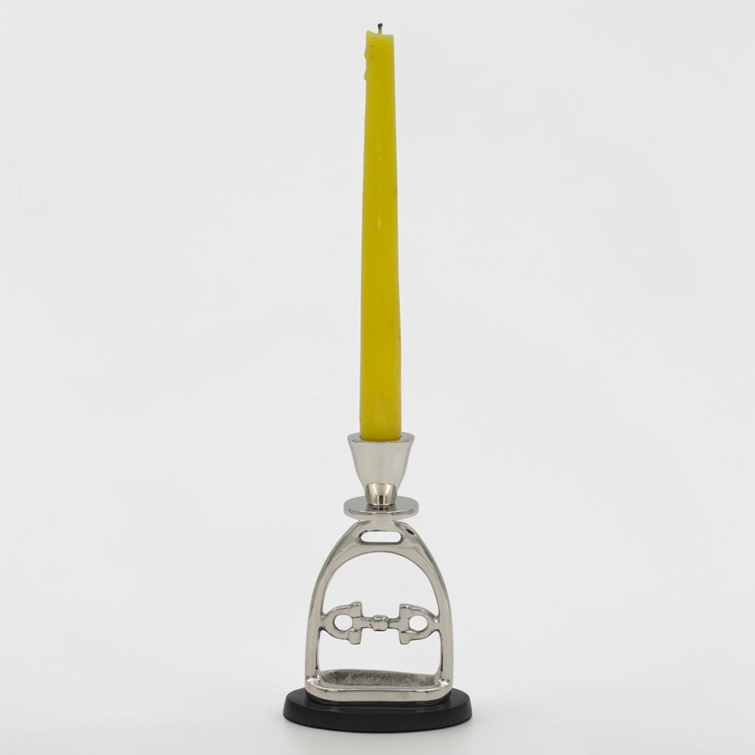 Horse Stirrup Bit Candle Stand 6"