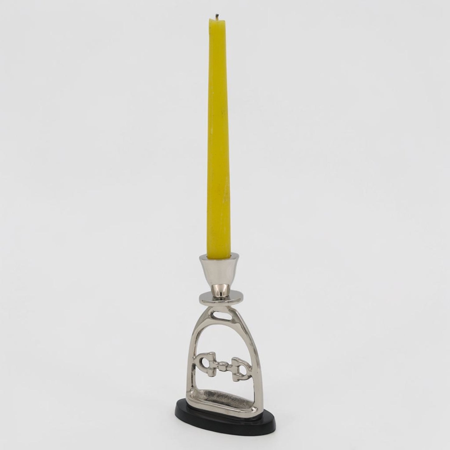 Horse Stirrup Bit Candle Stand 6"