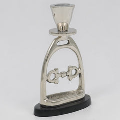 Horse Stirrup Bit Candle Stand 6"