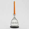 Horse Stirrup Bit Candle Stand 9"