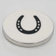 Horse Shoe Coaster Acrylic Finish 3.5"