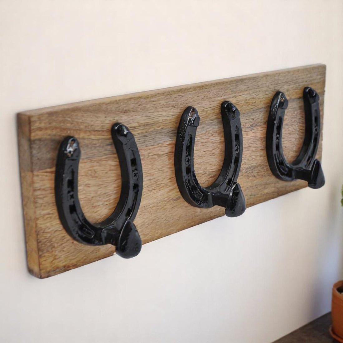 Wall Hooks with Black Finish