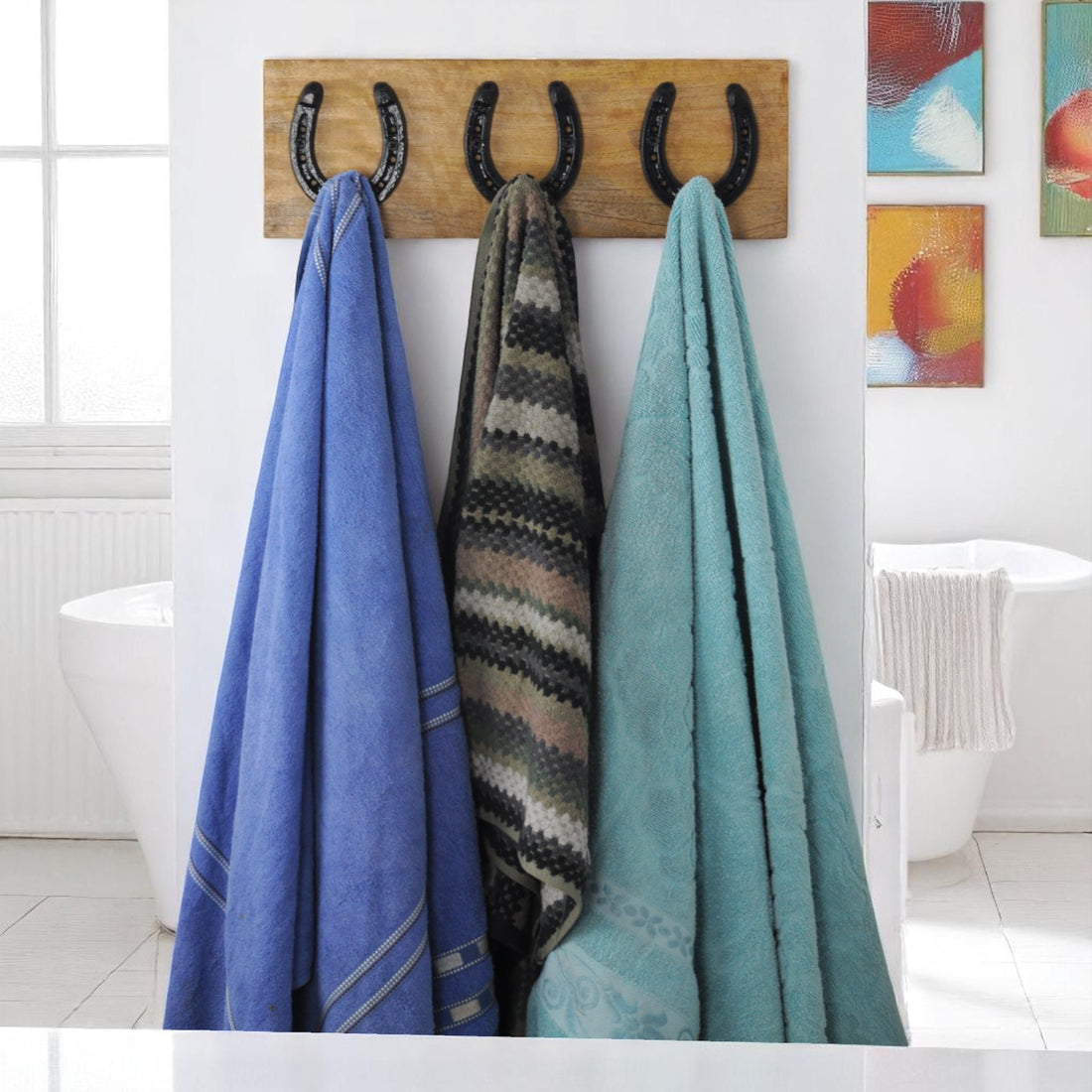 Wall Hooks with Black Finish