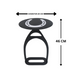 Horse Shoe Stirrup Coffee Table