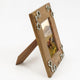 Equestrian Horse Bit Photo Frame - Mango Wood with Nickel Plated Cast Aluminium Snaffle Bits | 23cm x 28cm
