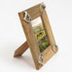 Equestrian Stirrup Photo Frame - Mango Wood with Nickel Plated Cast Aluminium Horse Bits | 23cm x 28cm