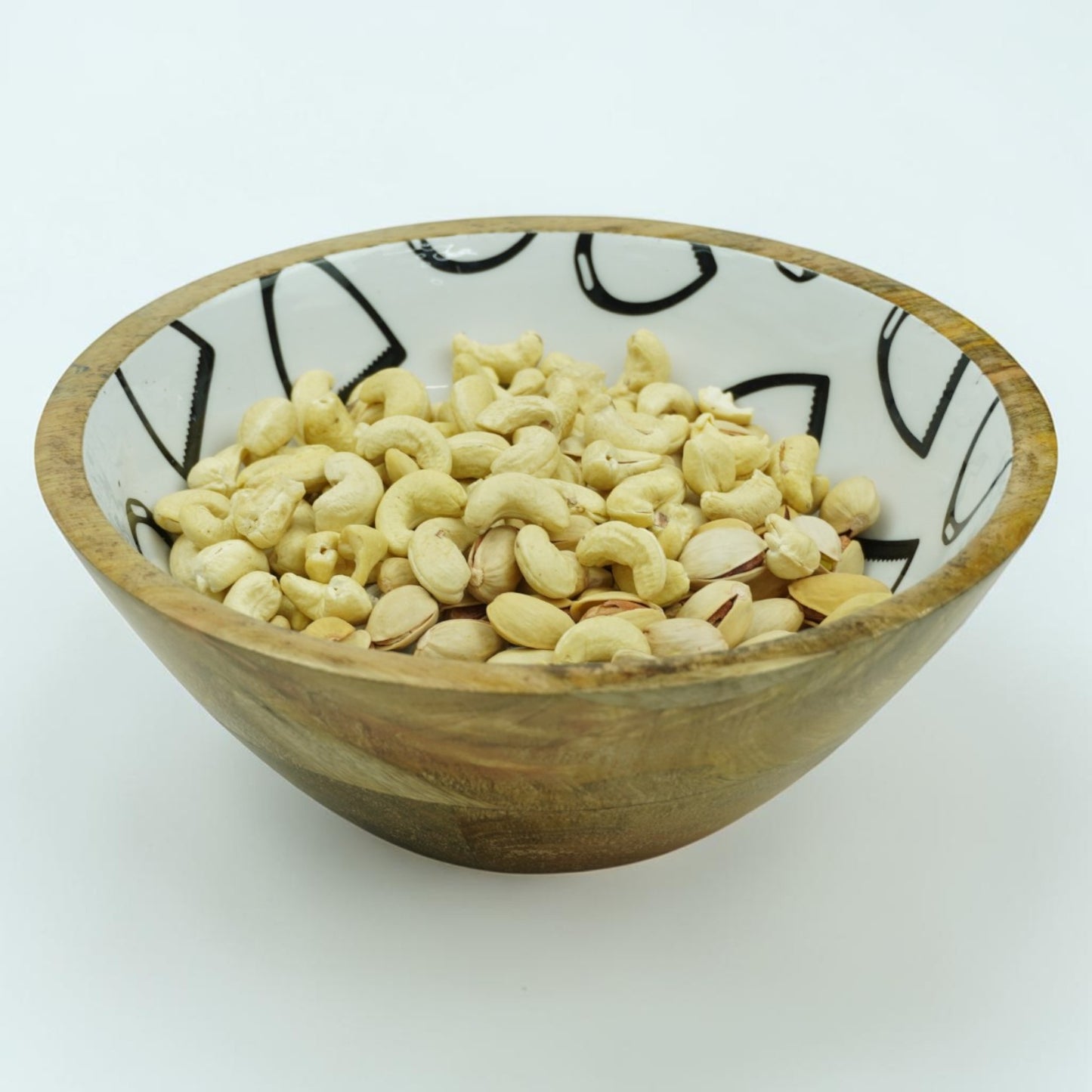 Horse Stirrup Bowl Acrylic Finish Round 8"