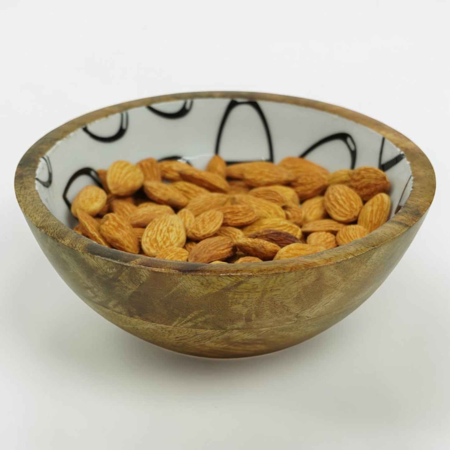 Horse Stirrup Bowl Acrylic Finish Round 6"