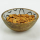 Horse Stirrup Bowl Acrylic Finish Round 6"