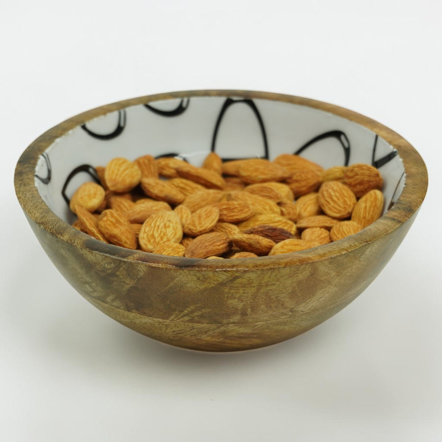 Horse Stirrup Bowl Acrylic Finish Round 6"