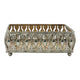 Equestrian Motifs Decorative Tray 8 Inch Square - Nickel Powder Coated Acrylic Finish