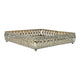 Equestrian Motifs Decorative Tray 6 Inch Square - Nickel Powder Coated Acrylic Finish