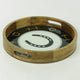 Horse Shoe Bit Stirrup Tray Acrylic Finish Round 13"