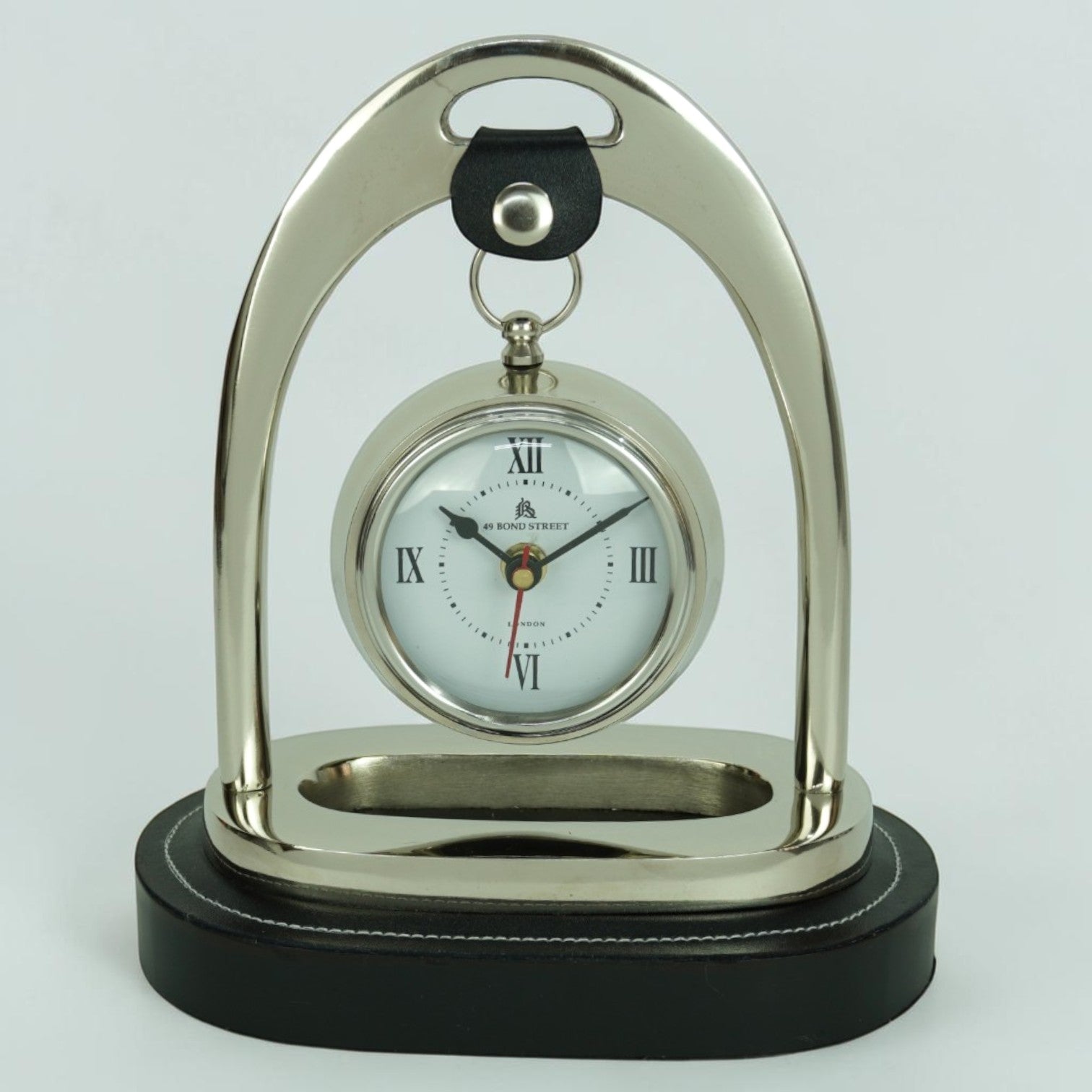 Horse Stirrup Table Clock