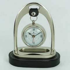 Horse Stirrup Table Clock