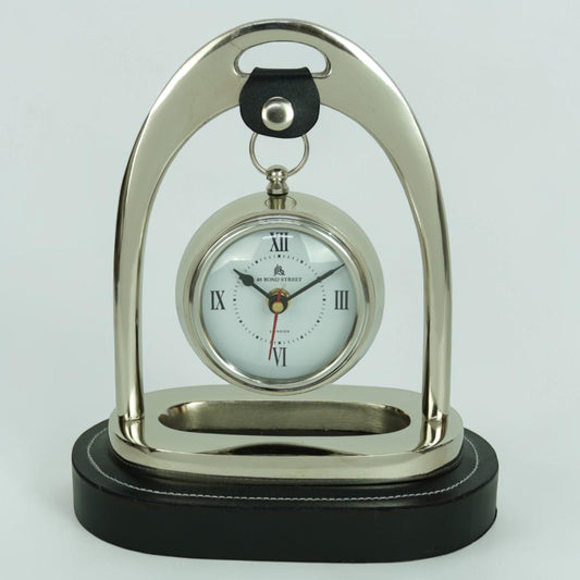 Horse Stirrup Table Clock