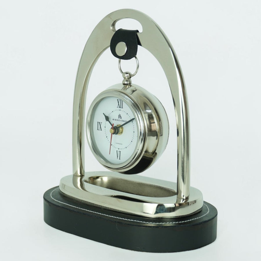 Horse Stirrup Table Clock