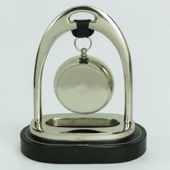 Horse Stirrup Table Clock