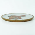 Horse Saddle Plate Acrylic Finish Round 10"
