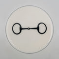 Horse Bit Coaster Acrylic Finish 3.5"