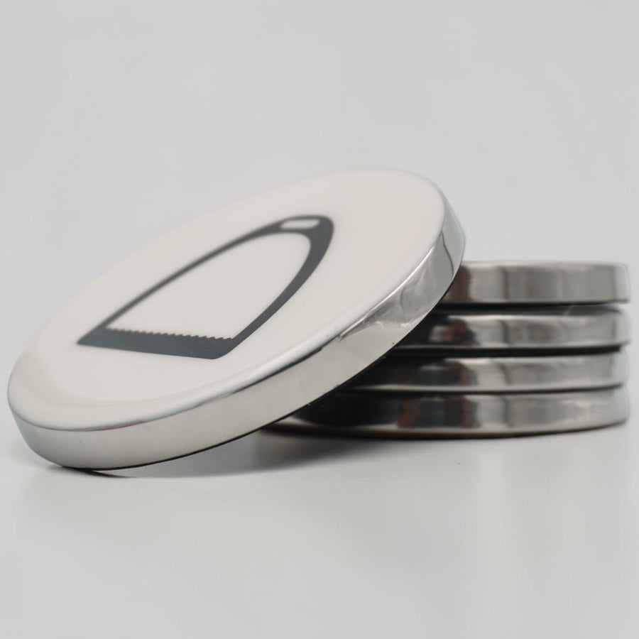 Horse Stirrup Coaster Acrylic Finish 3.5"