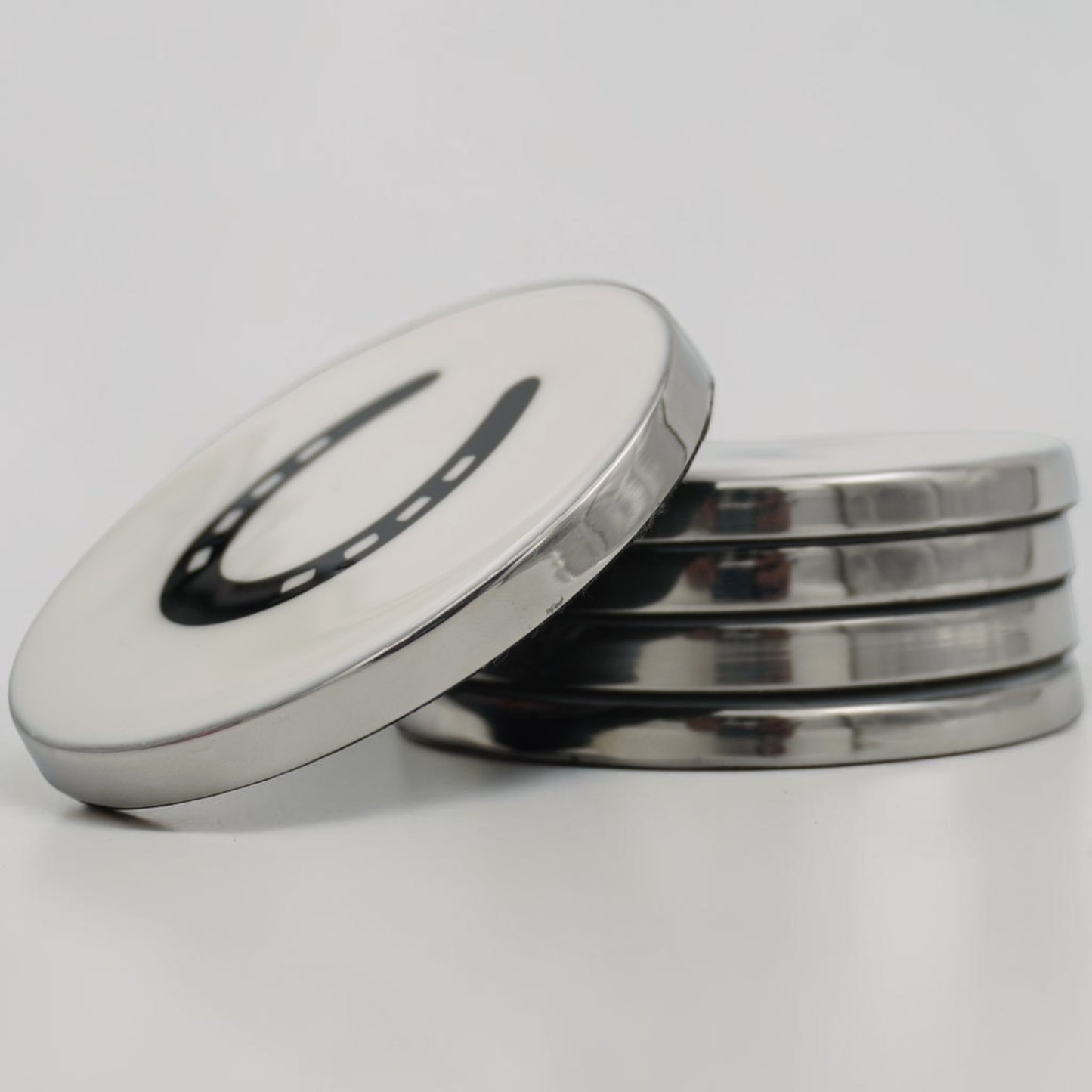 Horse Shoe Coaster Acrylic Finish 3.5"