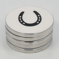 Horse Shoe Coaster Acrylic Finish 3.5"