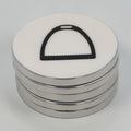 Horse Stirrup Coaster Acrylic Finish 3.5"