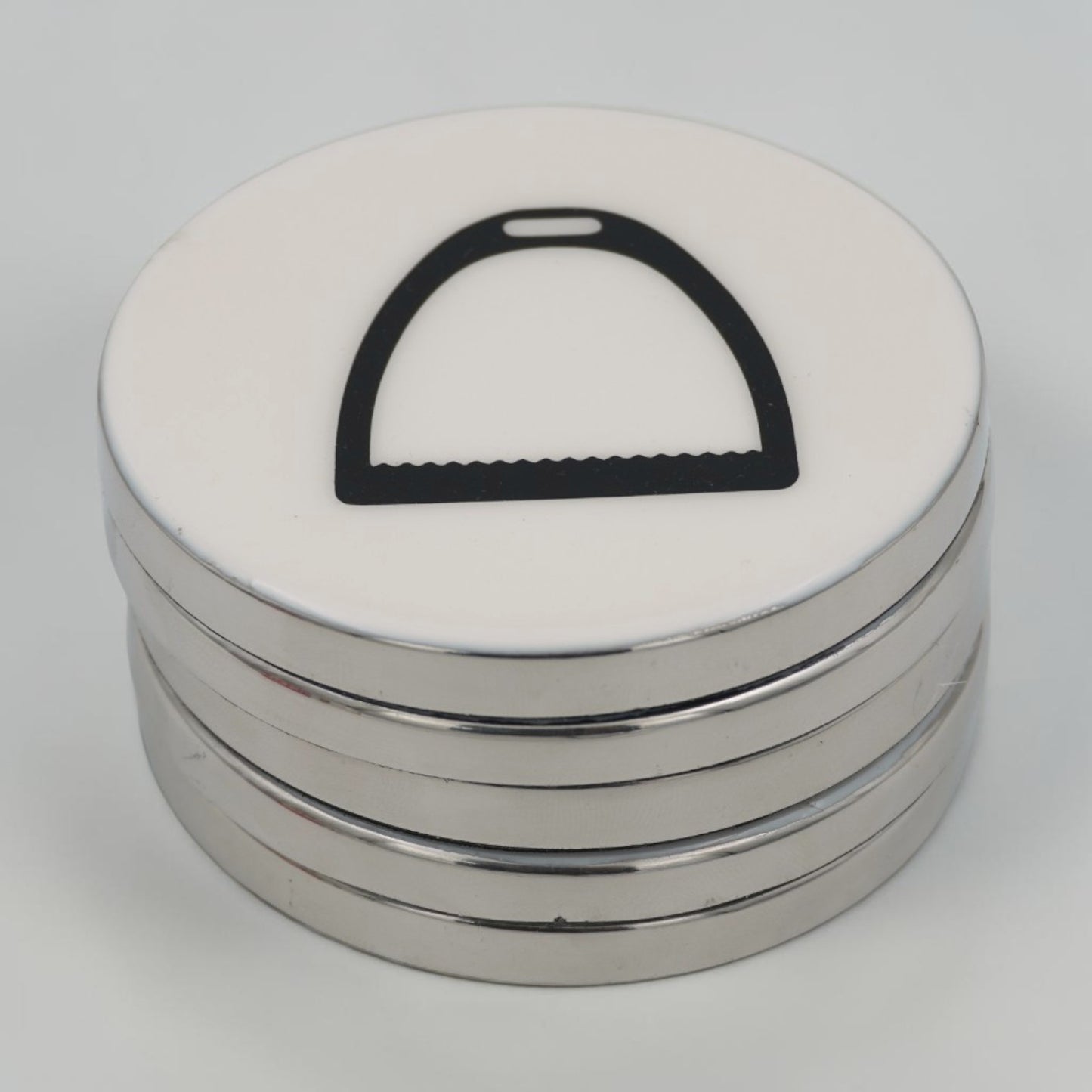 Horse Stirrup Coaster Acrylic Finish 3.5"