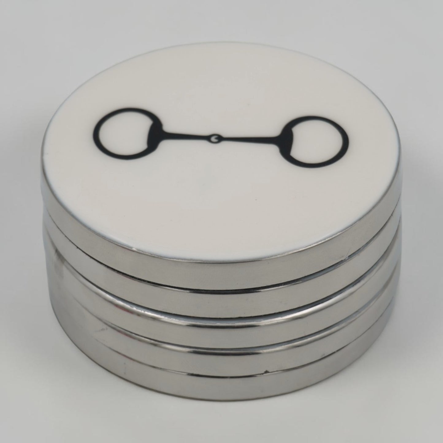 Horse Bit Coaster Acrylic Finish 3.5"