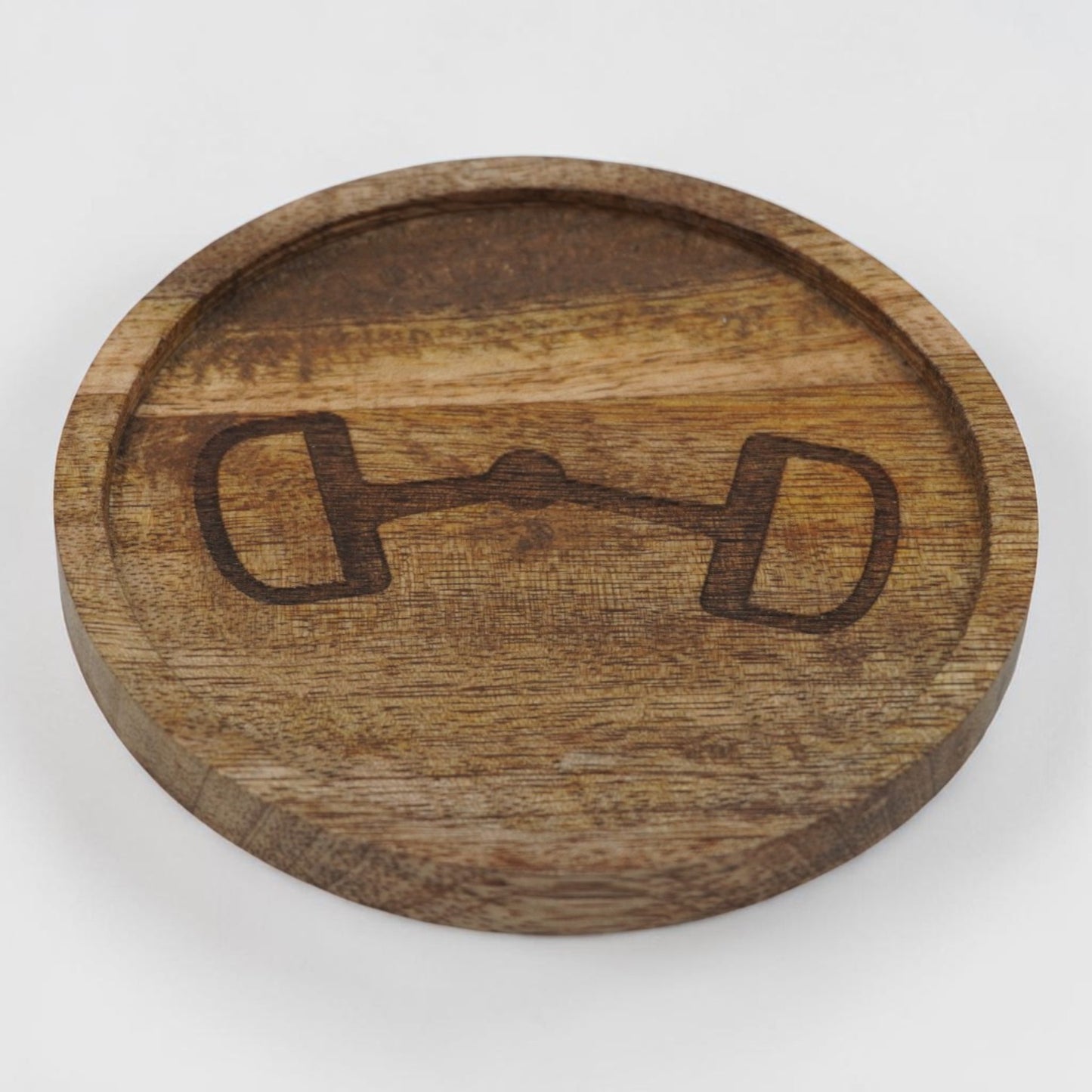 Horse Bit Engraved Coaster 4"