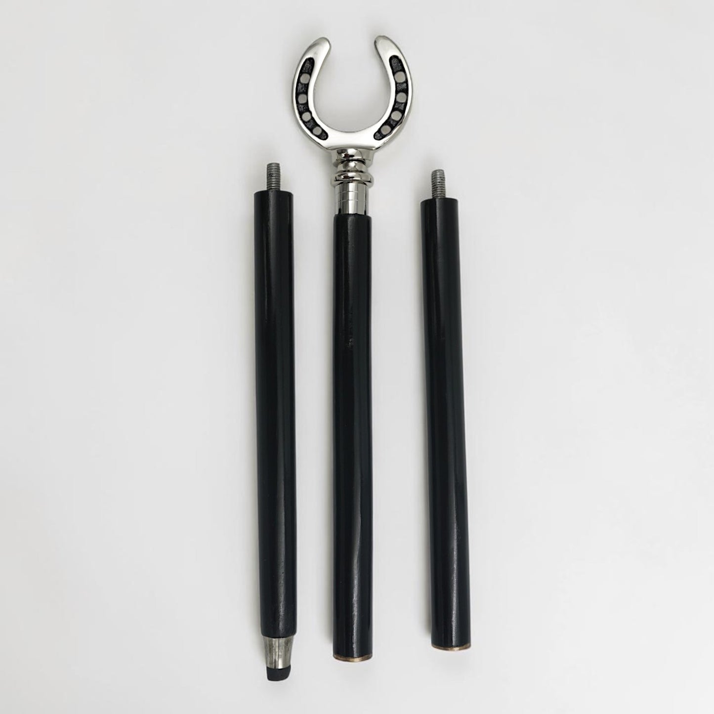 Horse Shoe Walking Stick 3-Fold
