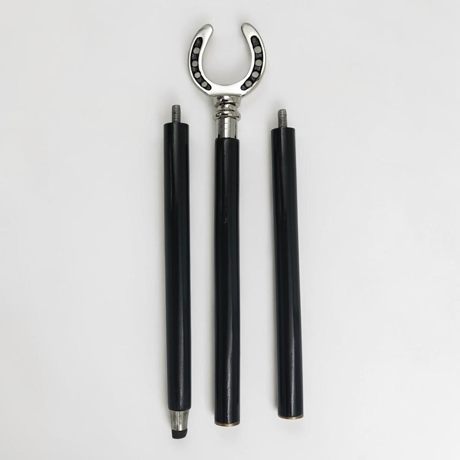 Horse Shoe Walking Stick 3-Fold
