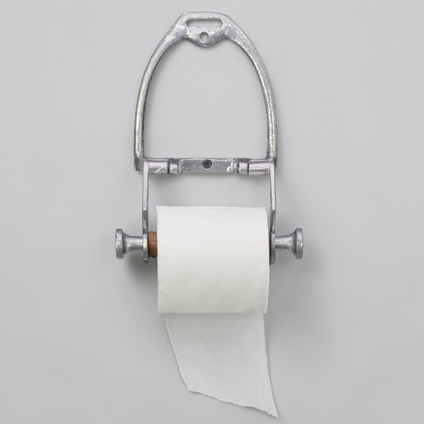 Horse Stirrup Paper Roll Holder