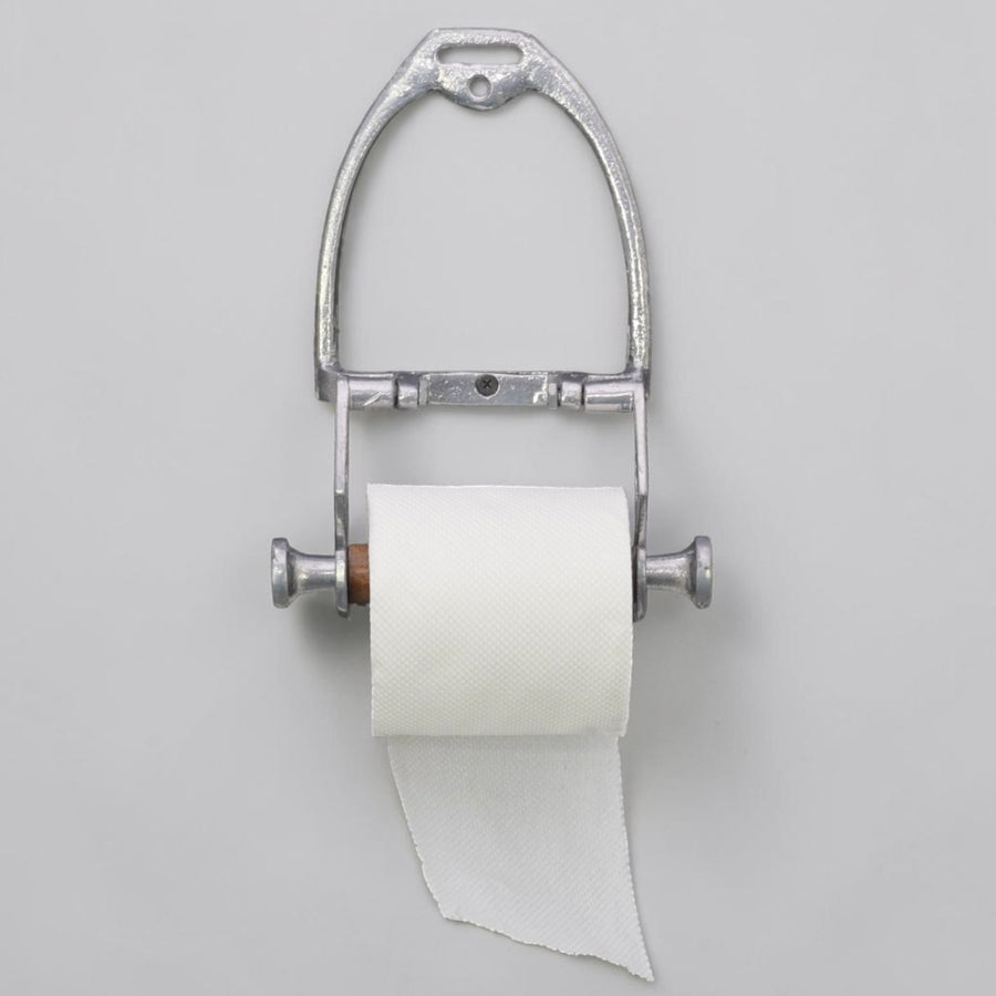 Horse Stirrup Paper Roll Holder