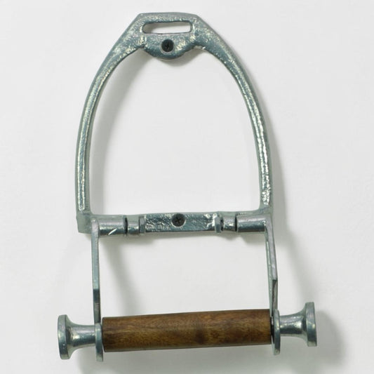 Horse Stirrup Paper Roll Holder