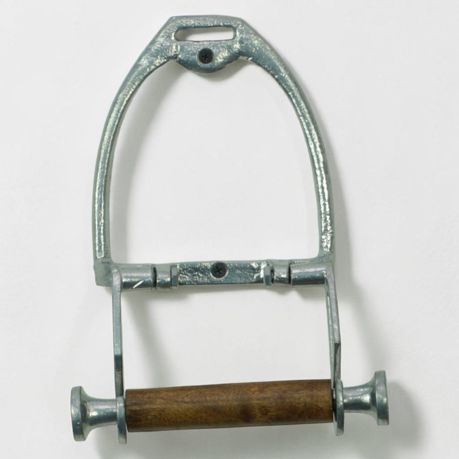 Horse Stirrup Paper Roll Holder