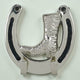 Horse Shoe Boot Wall Hook - 2 Hooks
